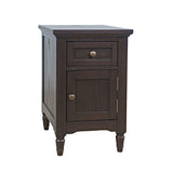 Brentwood Arbor Oak Cabinet Power Chairside Cabinet - Ornate Home