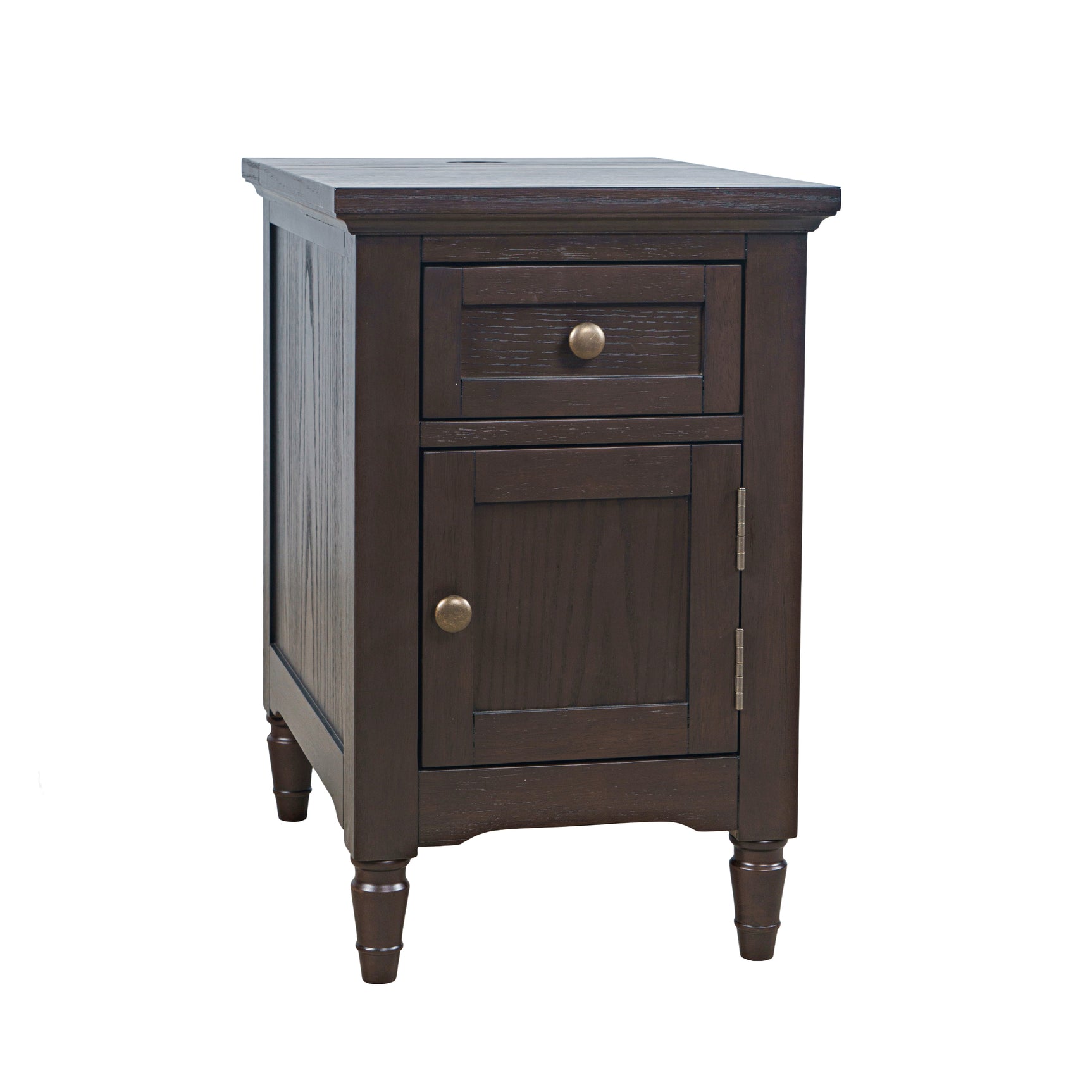 Brentwood Arbor Oak Cabinet Power Chairside Cabinet - Ornate Home