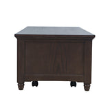 Brentwood Arbor Oak Castered Lift Top Cocktail Table - Ornate Home