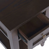 Brentwood Arbor Oak Chairside Table - Ornate Home