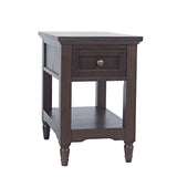 Brentwood Arbor Oak Chairside Table - Ornate Home