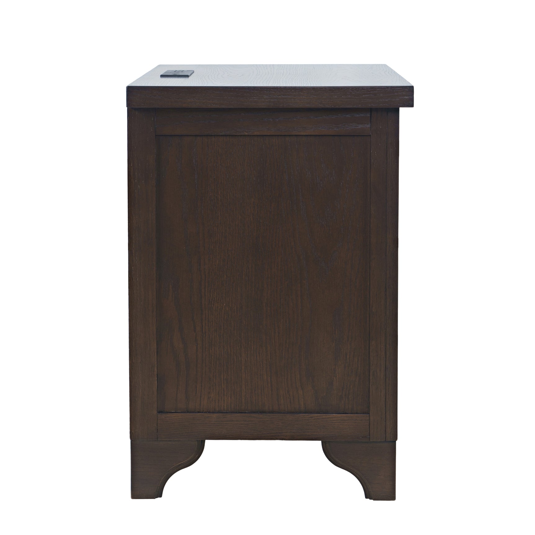 Brentwood Arbor Oak Power Nightstand - Ornate Home