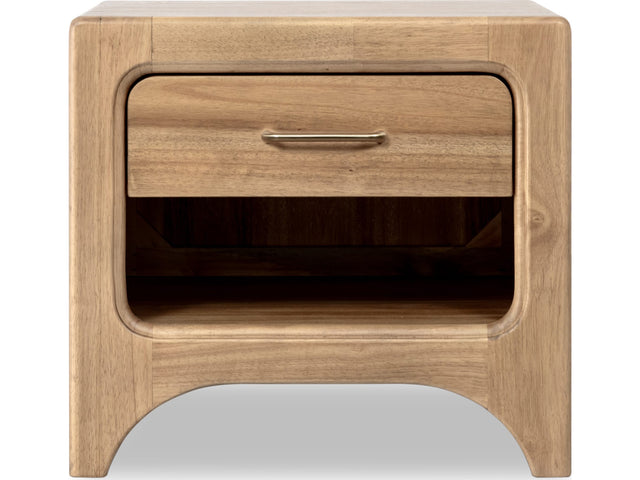 Brentwood Brioche One Drawer Nightstand w/CM - Ornate Home