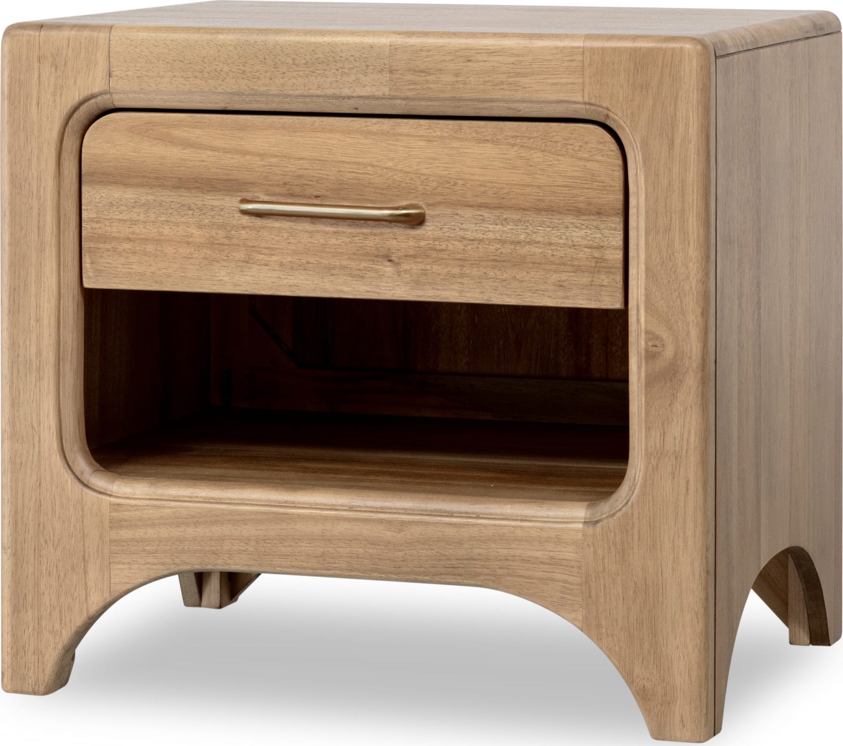 Brentwood Brioche One Drawer Nightstand w/CM - Ornate Home