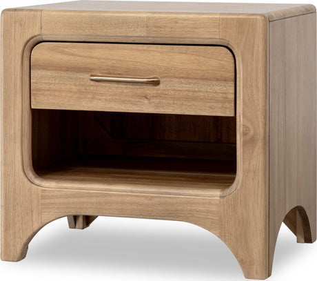 Brentwood Brioche One Drawer Nightstand w/CM - Ornate Home