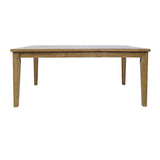 Brentwood Cascade Oak 72 Extension Dining Table w/ 4 Slat Back Chairs - Ornate Home