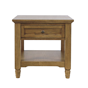 Brentwood Cascade Oak End Table - Ornate Home