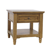 Brentwood Cascade Oak End Table - Ornate Home