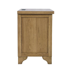 Brentwood Cascade Oak Power Nightstand - Ornate Home