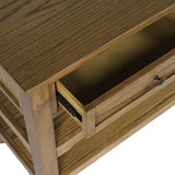 Brentwood Cascade Oak Sofa Table - Ornate Home