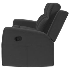 Brentwood Dark Charcoal Reclining Sofa - Ornate Home