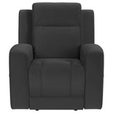 Brentwood Dark Charcoal Rocker Recliner - Ornate Home