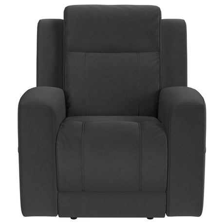 Brentwood Dark Charcoal Rocker Recliner - Ornate Home