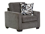 Brentwood Gray Chair - Ornate Home