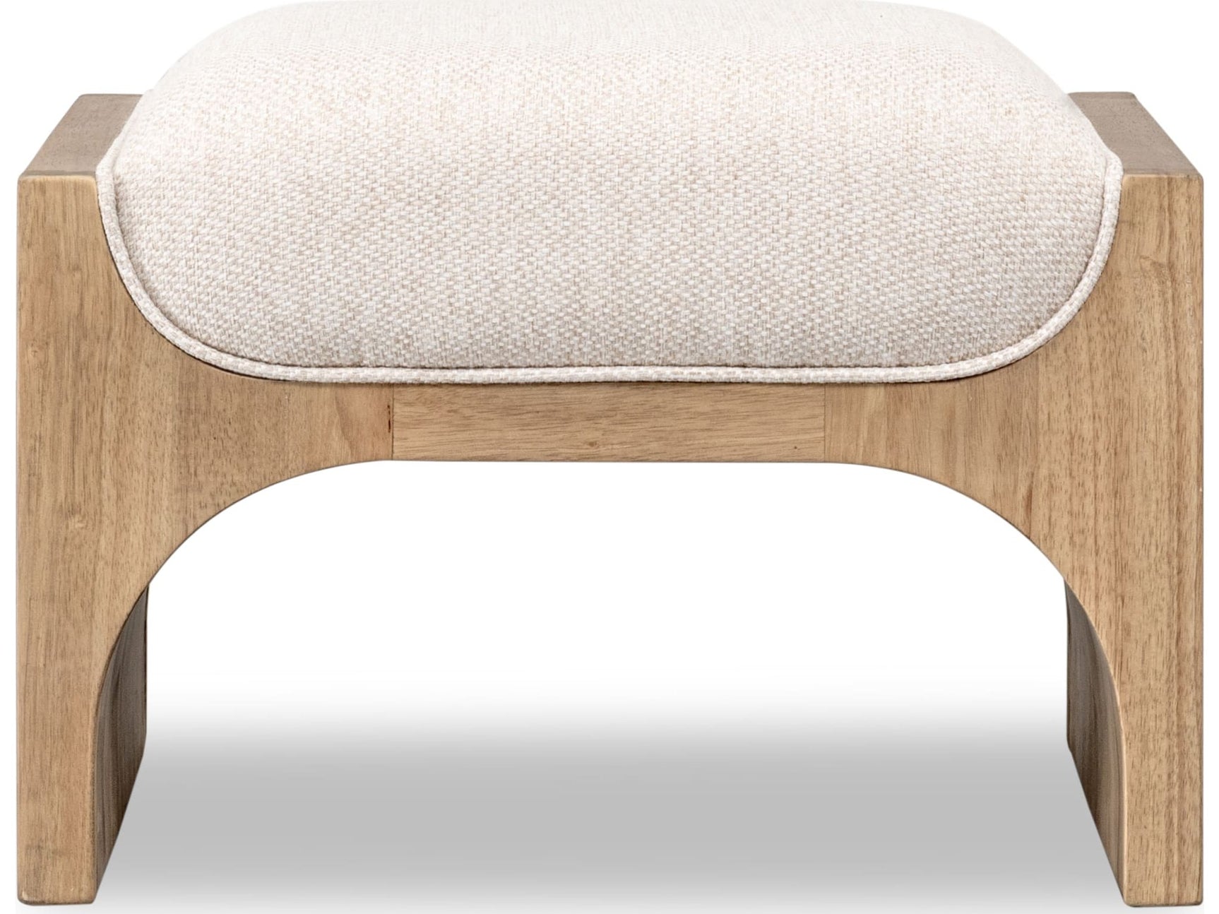 Brentwood Harvest Weave/Brioche Ottoman - Ornate Home