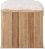 Brentwood Harvest Weave/Brioche Ottoman - Ornate Home