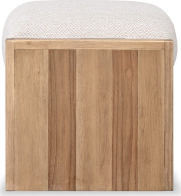 Brentwood Harvest Weave/Brioche Ottoman - Ornate Home