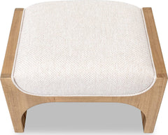 Brentwood Harvest Weave/Brioche Ottoman - Ornate Home