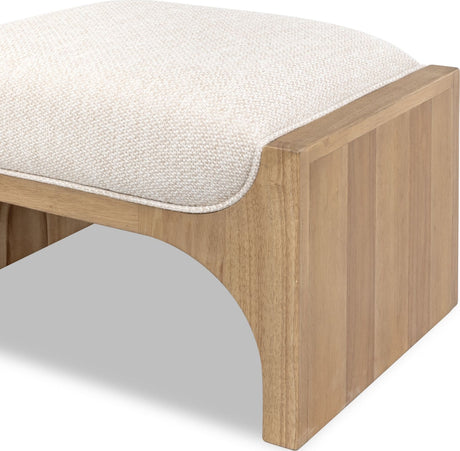 Brentwood Harvest Weave/Brioche Ottoman - Ornate Home