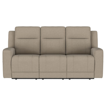 Brentwood Taupe Reclining Sofa - Ornate Home