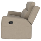 Brentwood Taupe Reclining Sofa - Ornate Home