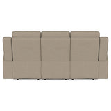 Brentwood Taupe Reclining Sofa - Ornate Home