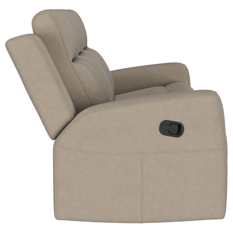 Brentwood Taupe Reclining Sofa - Ornate Home