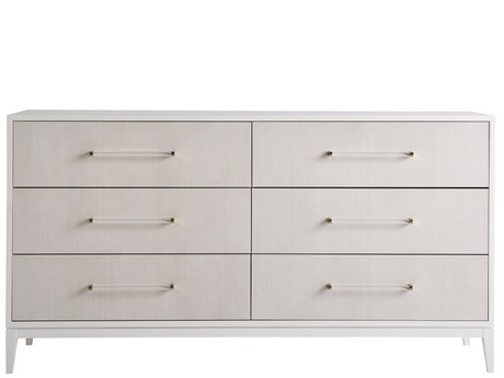Brentwood White Lacquer Dresser - Ornate Home