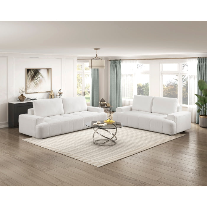 Brera Gray Loveseat - Ornate Home