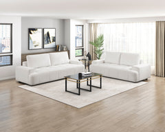 Brera Gray Loveseat - Ornate Home
