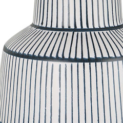 Breton Blue/White Nautical Stripe Table Lamp - Ornate Home