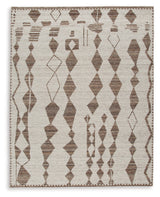 Brettler Beige/Brown Large Rug - Ornate Home