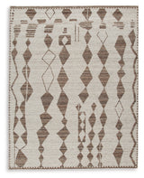 Brettler Beige/Brown Large Rug - Ornate Home