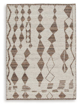 Brettler Beige/Brown Medium Rug - Ornate Home