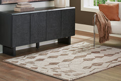Brettler Beige/Brown Medium Rug - Ornate Home