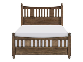 Brevard Light Brown Eastern King Bed - Ornate Home