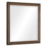 Brevard Light Brown Mirror - Ornate Home