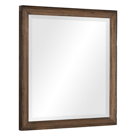 Brevard Light Brown Mirror - Ornate Home