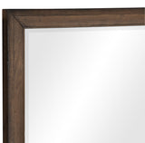 Brevard Light Brown Mirror - Ornate Home