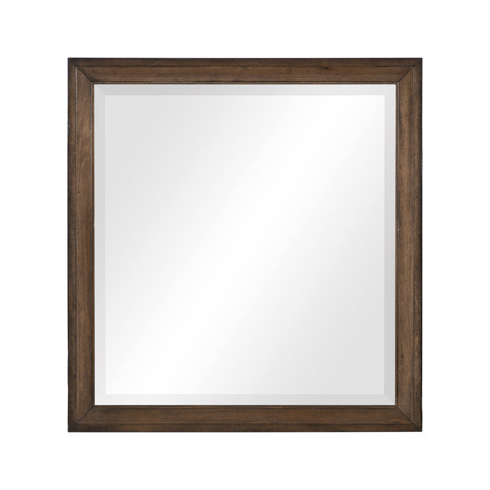 Brevard Light Brown Mirror - Ornate Home