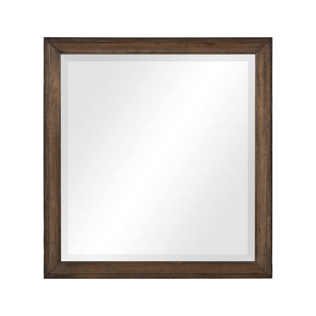 Brevard Light Brown Mirror - Ornate Home