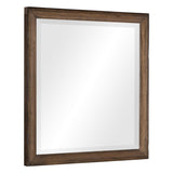 Brevard Light Brown Mirror - Ornate Home