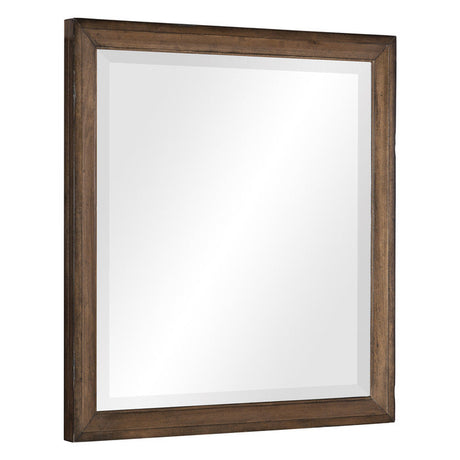 Brevard Light Brown Mirror - Ornate Home