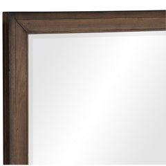 Brevard Light Brown Mirror - Ornate Home