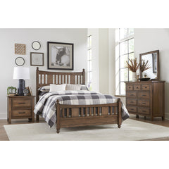 Brevard Light Brown Mirror - Ornate Home