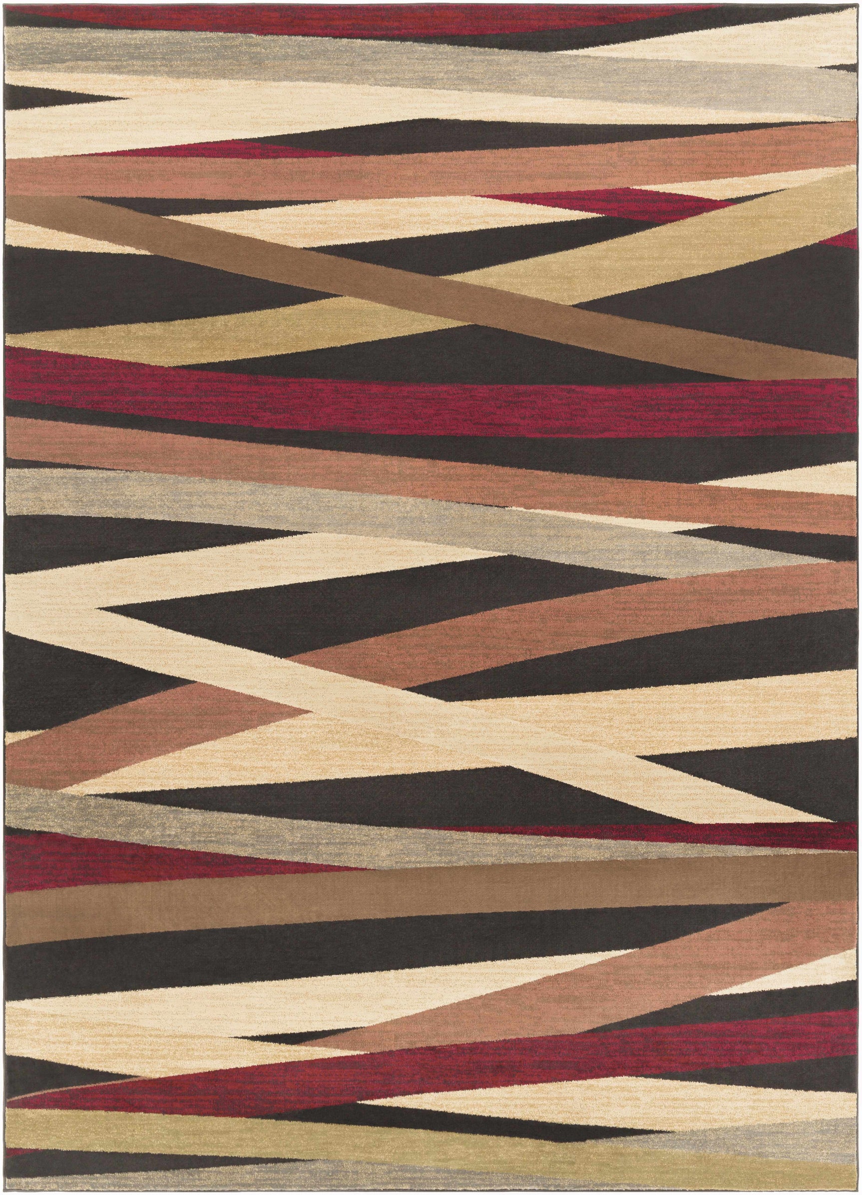 Brevard Striped Area Rug - Clearance - Ornate Home