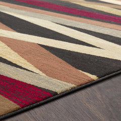 Brevard Striped Area Rug - Clearance - Ornate Home