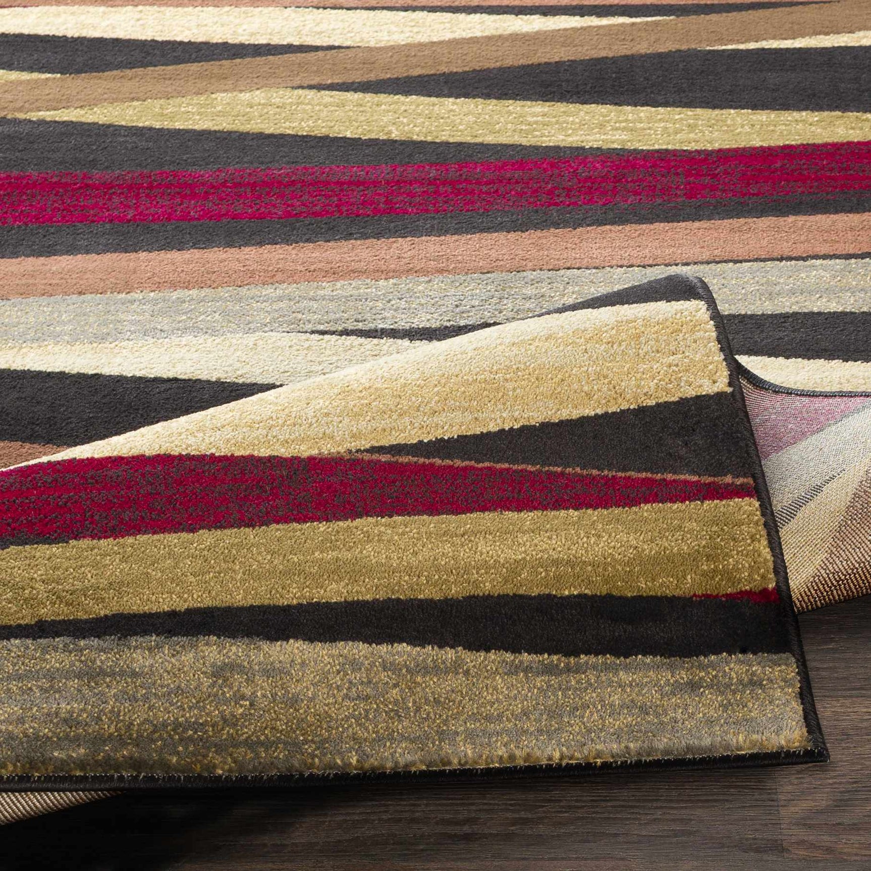 Brevard Striped Area Rug - Clearance - Ornate Home