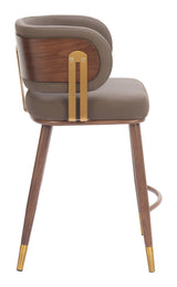 Brew Brown & Walnut Counter Stool - Ornate Home