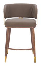 Brew Brown & Walnut Counter Stool - Ornate Home